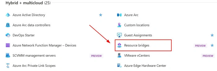 Azure Arc Resource Bridge