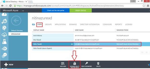Manage Multi-Factor Auth