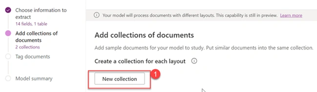 Multi Layout Form Processing using AI Builder
