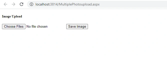 Multiple Image Upload Using File Upload In ASP.NET C#
