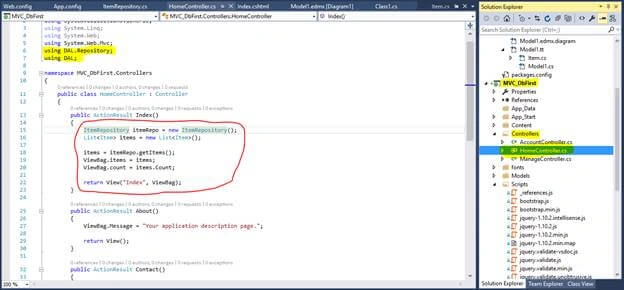 MVC 5 Demo Project