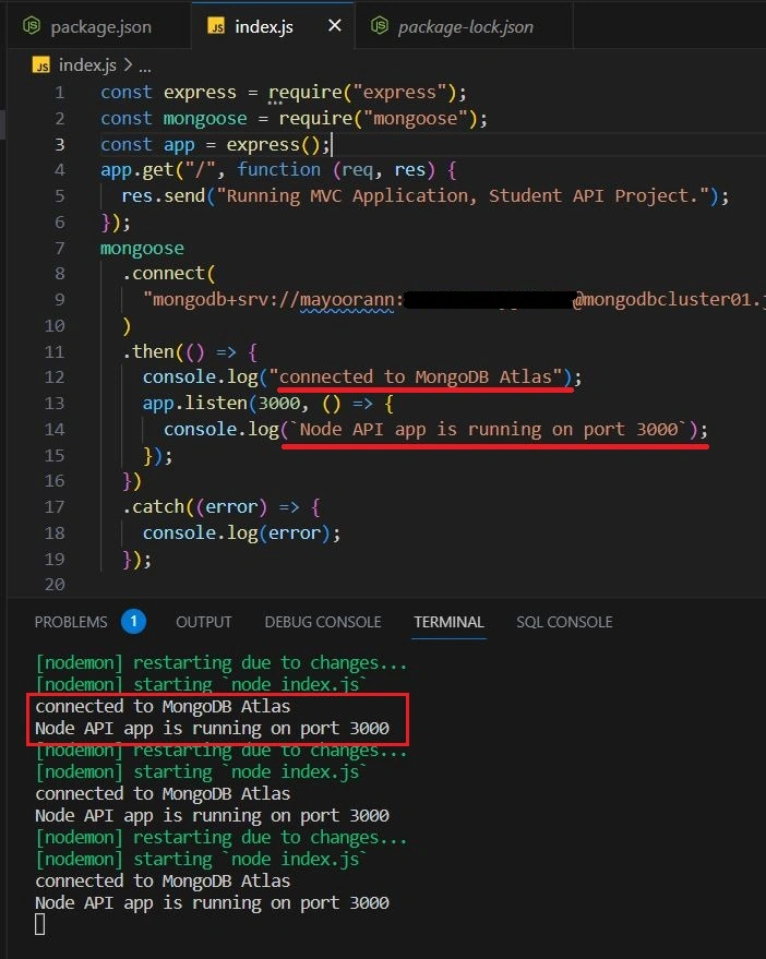 Connect to MongoDB Atlas