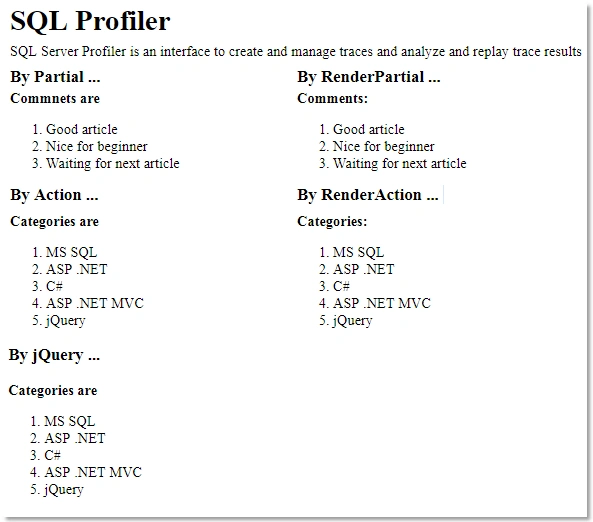 MVC - Best Way To Render Partial View