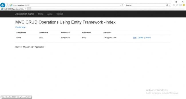 Entity Framework