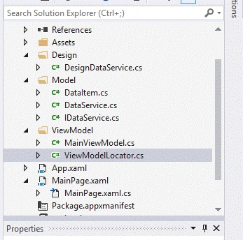 solution explorer