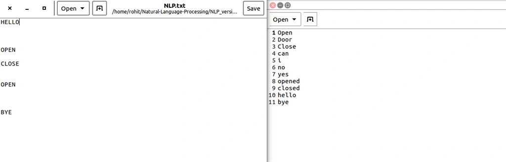 output