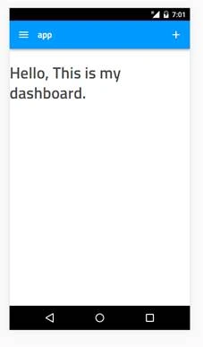Nav Bar in Angular