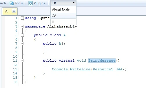 .NET - 5 Free Decompilers