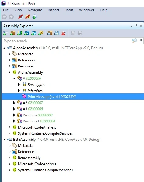 .NET - 5 Free Decompilers