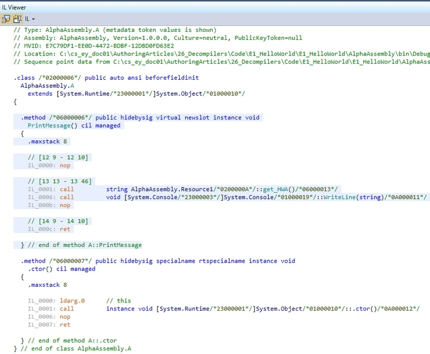.NET - 5 Free Decompilers