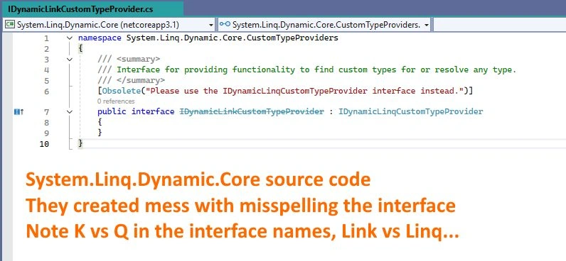 Interface Linq- Link vs Linq
