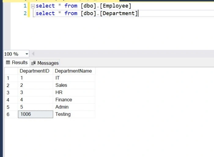 Add in DB