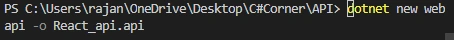 .NET Core API And React In A Single Solution