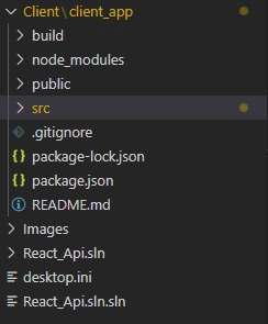 .NET Core API And React In A Single Solution