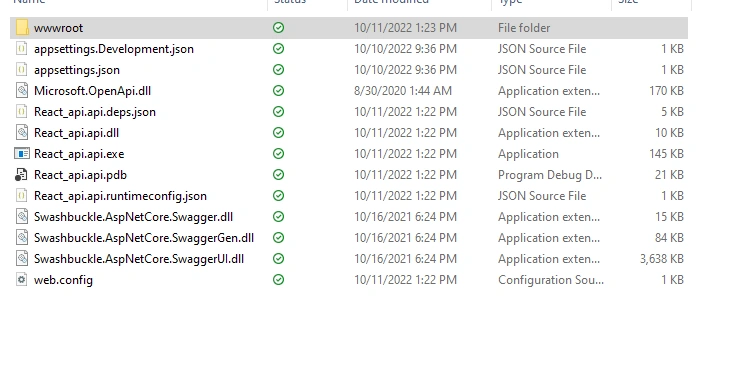 .NET Core API And React In A Single Solution