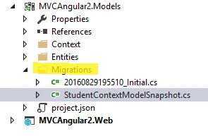 Add-Migration Initial