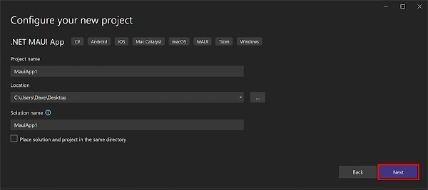 Configure