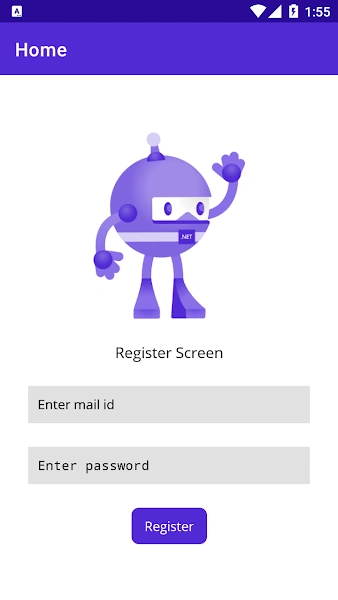 .Net Multi-Platform App UI - Registration Form