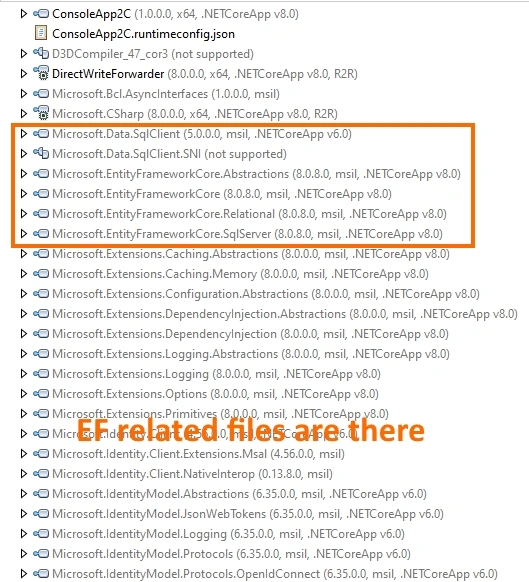 EF files