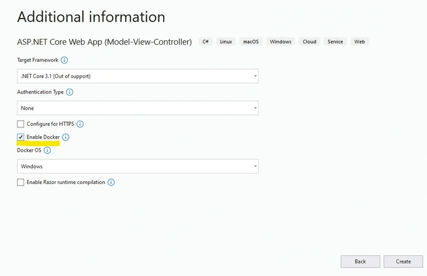 MVC Web application