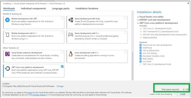 New Feature And Steps For Installing Visual Studio 2019 Preview