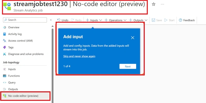 Add input