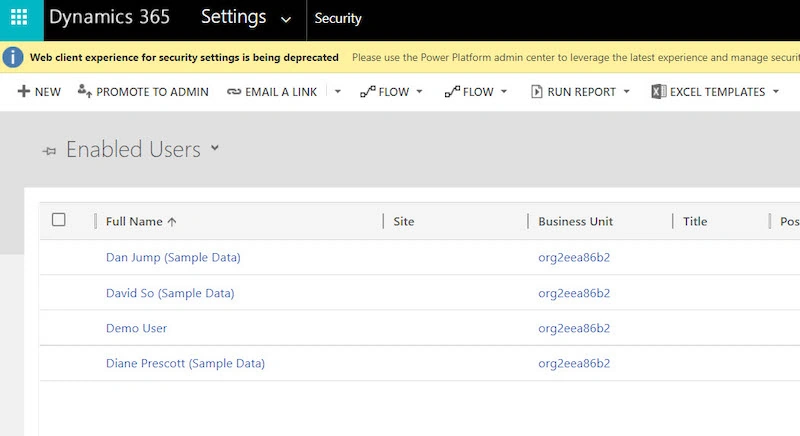 Add new user in Dynamics 365 CE