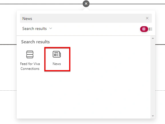 News Web Part In SharePoint Online Page