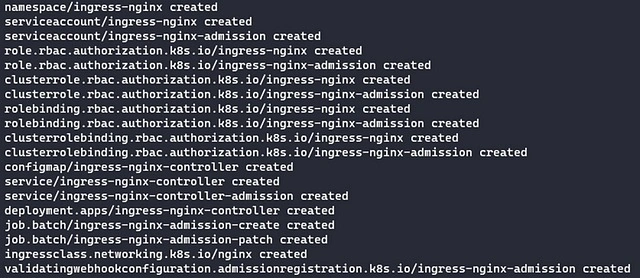 Kubernetes cluster