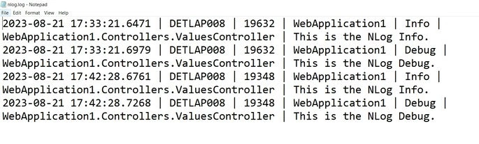 Logs File