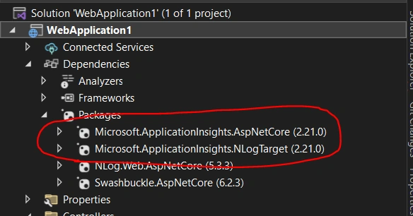 Integrate the Application Insight to the .Net Application