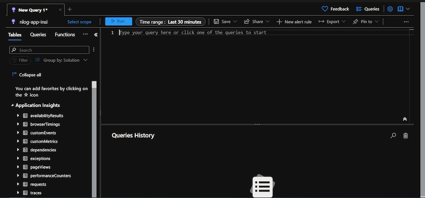 Integrate the Application Insight to the .Net Application