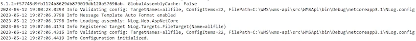 NLog With/Without AWS CloudWatch in .Net Core
