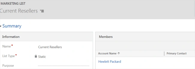 Dynamics CRM
