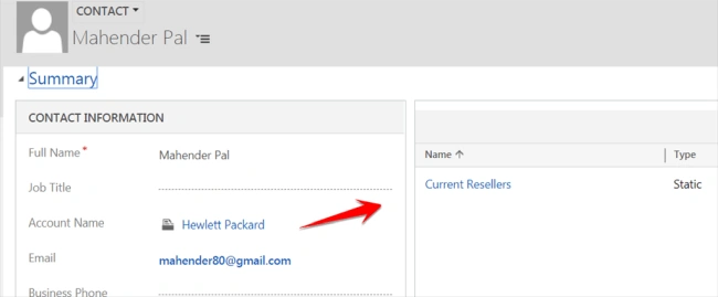 Dynamics CRM