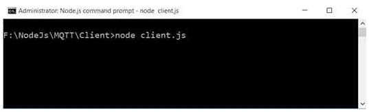 client before receiving message