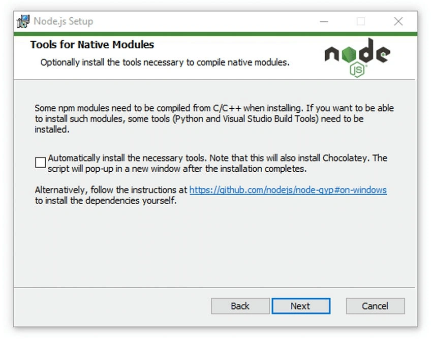 Tools for native modules