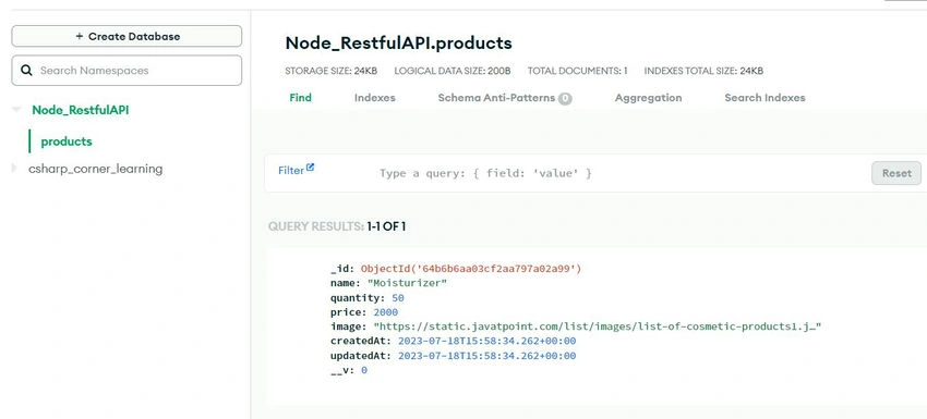 Node Rest API