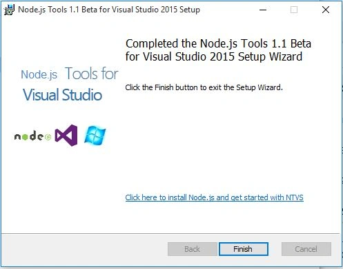Node.js Tools For Visual Studio