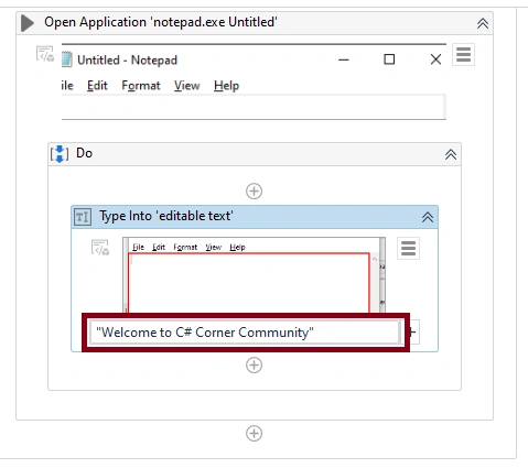 Notepad Automation Using UiPath Studio