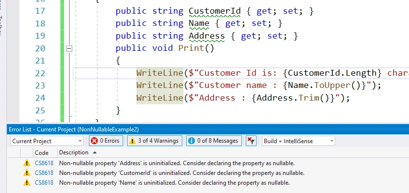 nullable annotations context warning -2