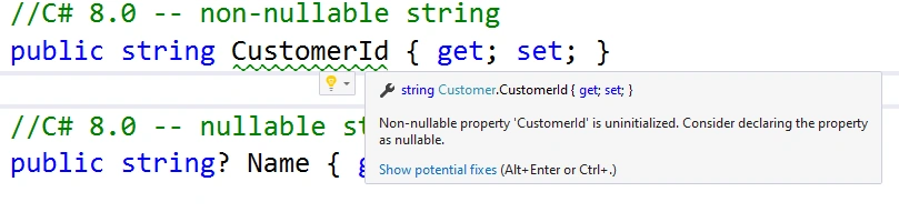 Nullable enable warning-1