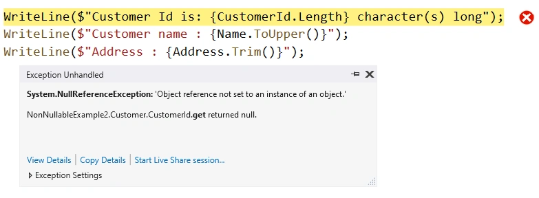 NullReferenceException-Example 5