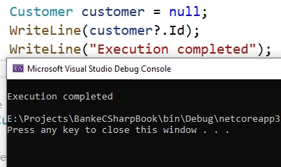 NullReferenceException-Handled example 2
