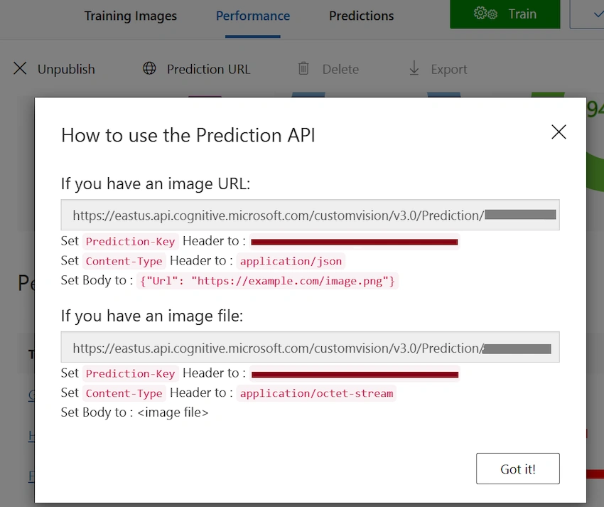 Object detection with Azure Custom Vision