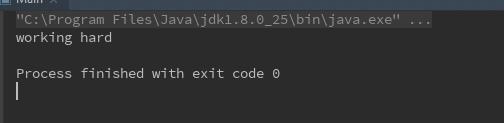 Run Time Polymorphism example