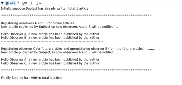 Observer Design Pattern Using C#