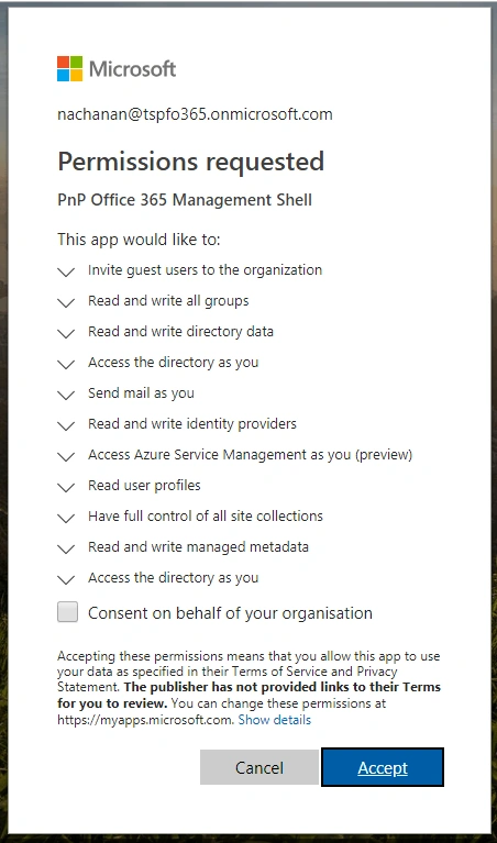 Office 365 CLI Overview