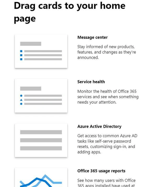 Office 365 New Admin Center Preview