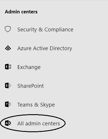 Office 365 New Admin Center Preview